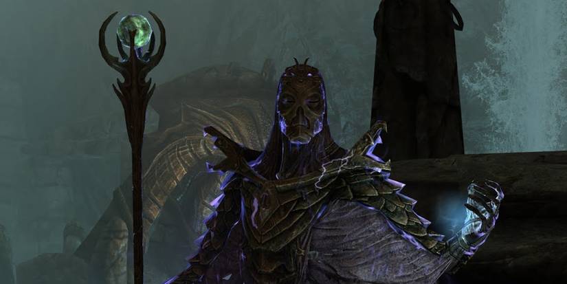 Morokei Dragon Priest in Skyrim 