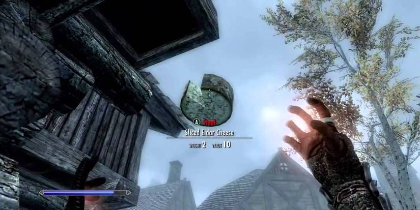 Telekinesis in Skyrim