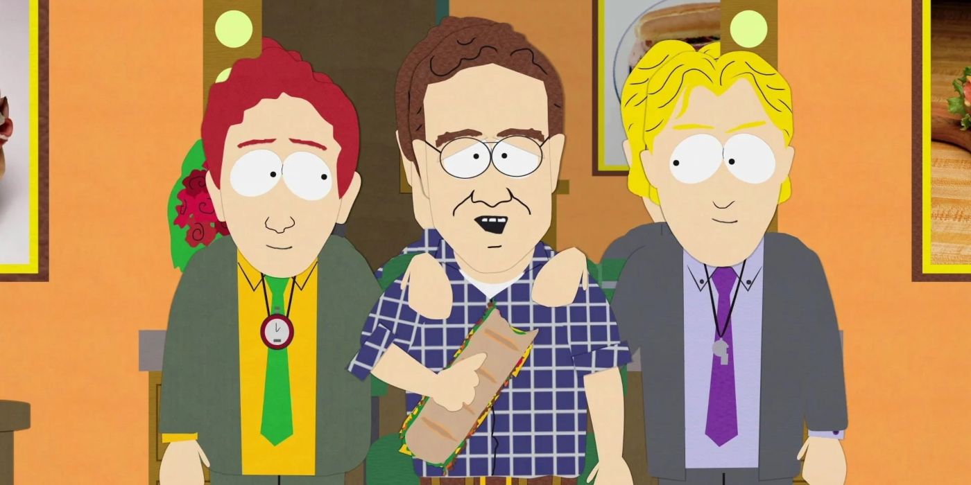 South Park Screenshot Of Jared With His Aides