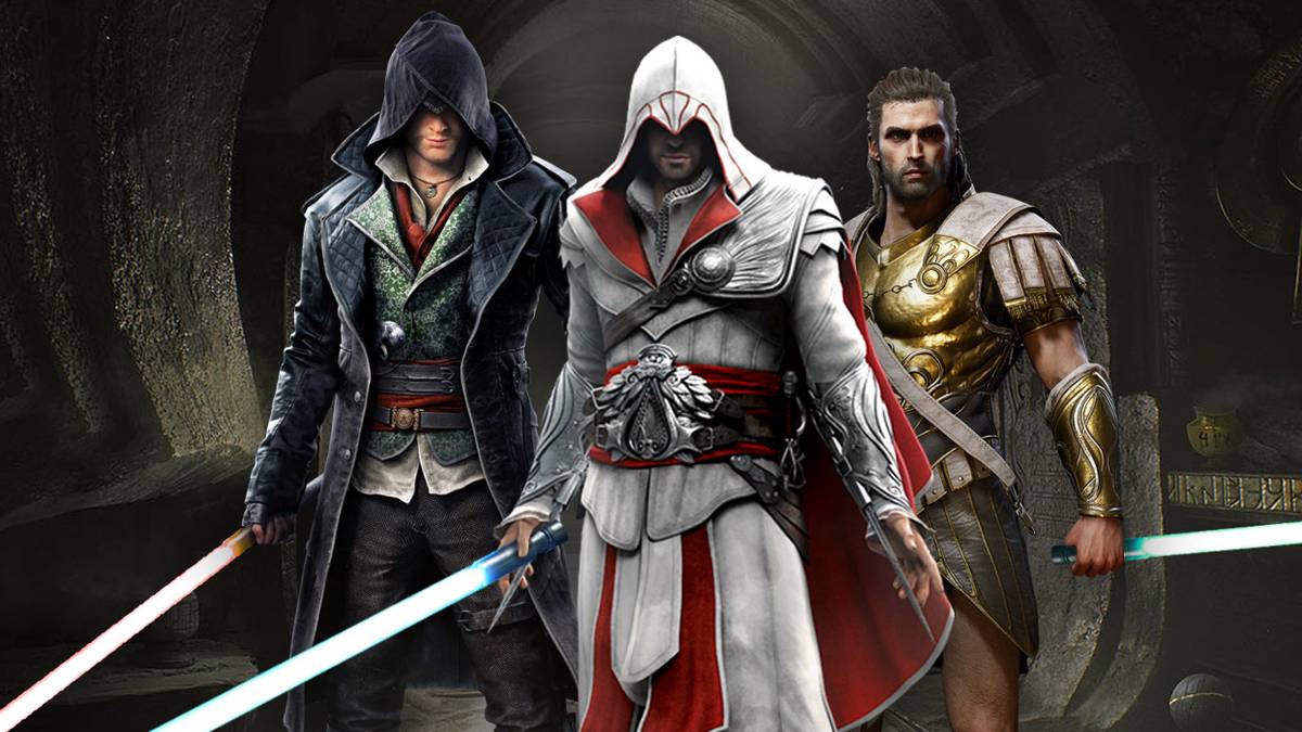 Star Wars Assassins Creed Lightsabers