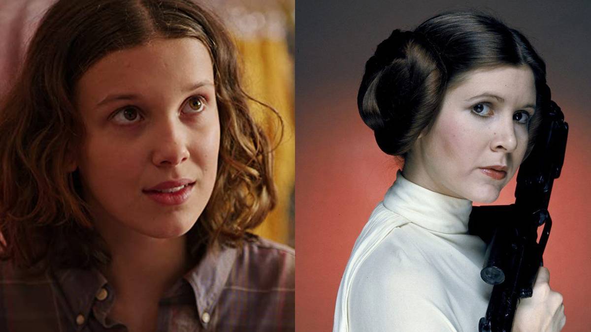 Star Wars Millie Bobby Brown Stranger Things Leia Deep Fake