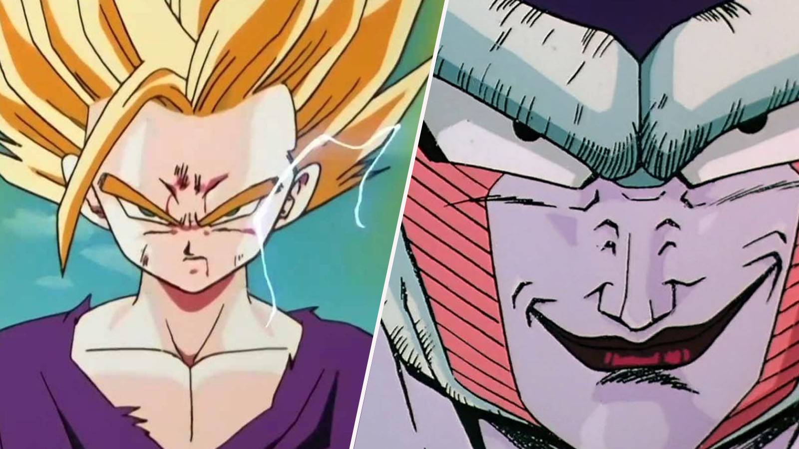 Super Saiyan 2 Gohan and Frieza