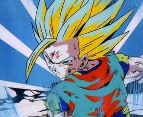 Super Saiyan 2 Gohan vs Bojack