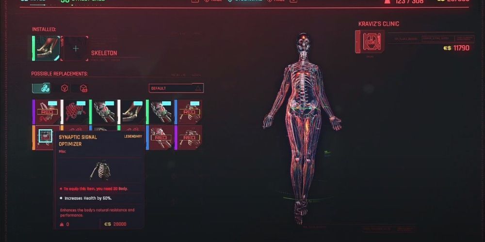 Cyberpunk 2077 15 Best Ripperdoc Upgrades, Ranked