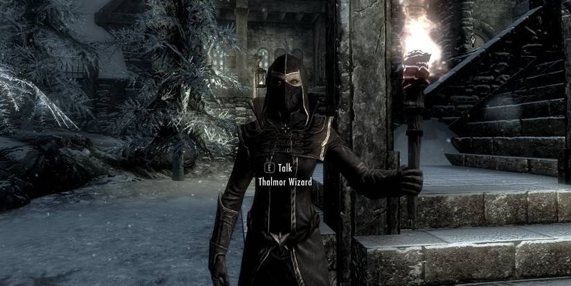 Thalmor Wizard From The Elder Scrolls V Skyrim