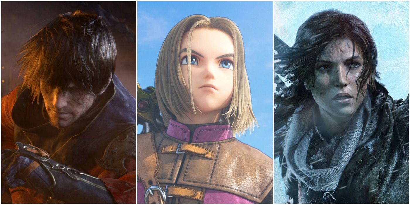 Dragon Quest 11, Tomb Raider, Final Fantasy 14