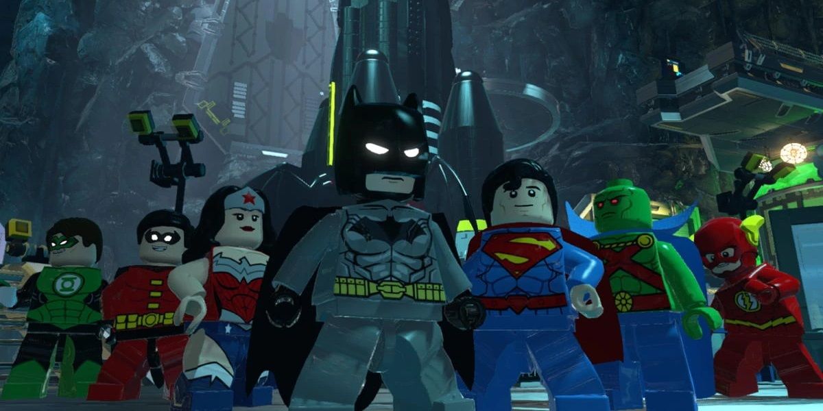 The Justice League in Lego Batman 2