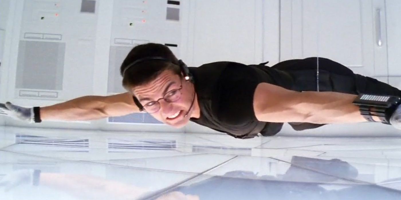 The Langley heist in Mission Impossible