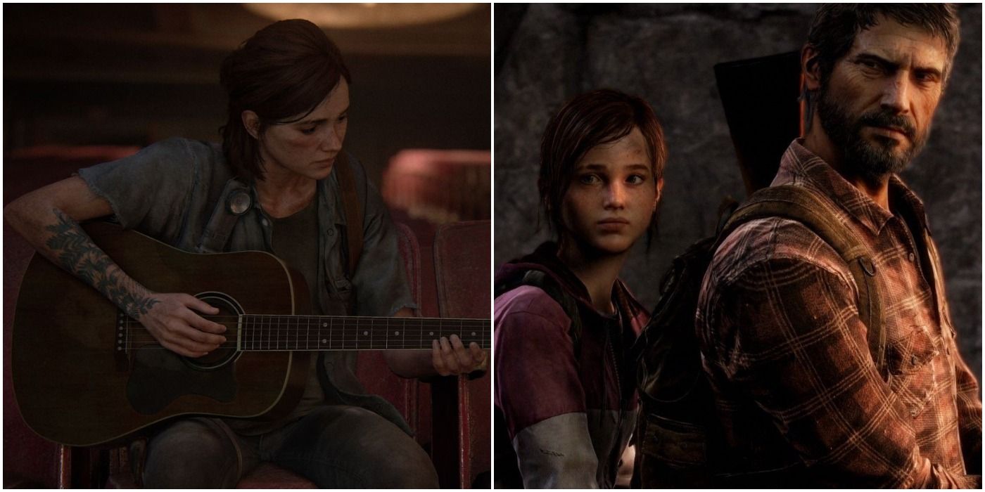 The Last Of Us Joel and Part II Ellie