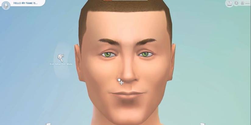 The Sims 4 Nostril Adjustment