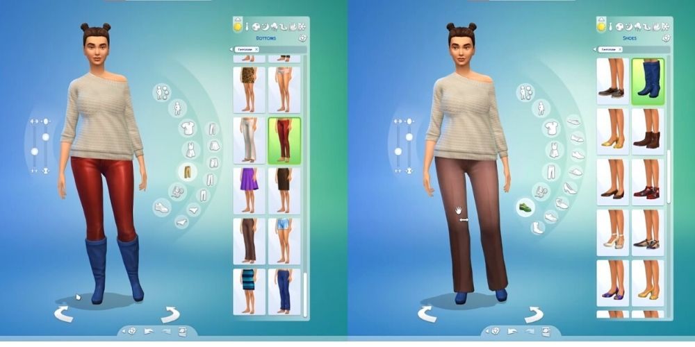 The Sims Boots