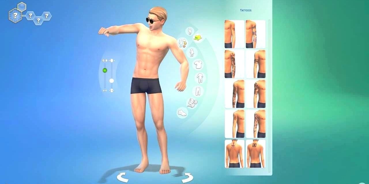 The Sims Character Creator