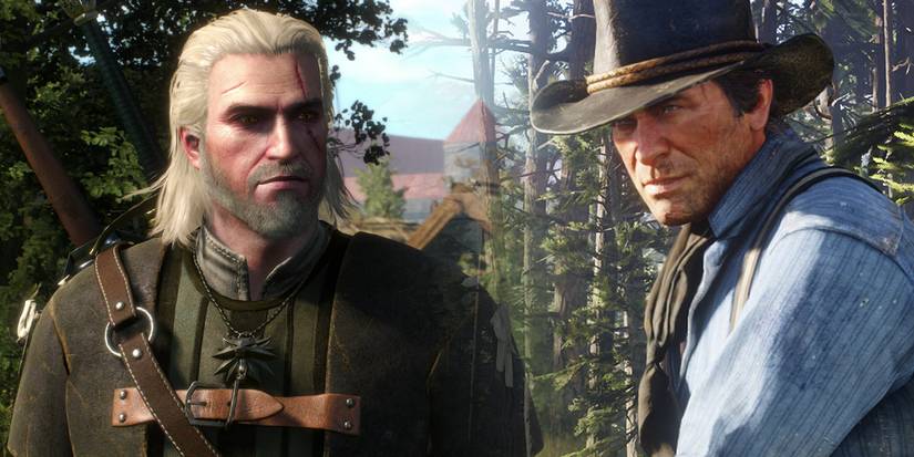 The Witcher 3 Geralt RDR2 Arthur Morgan