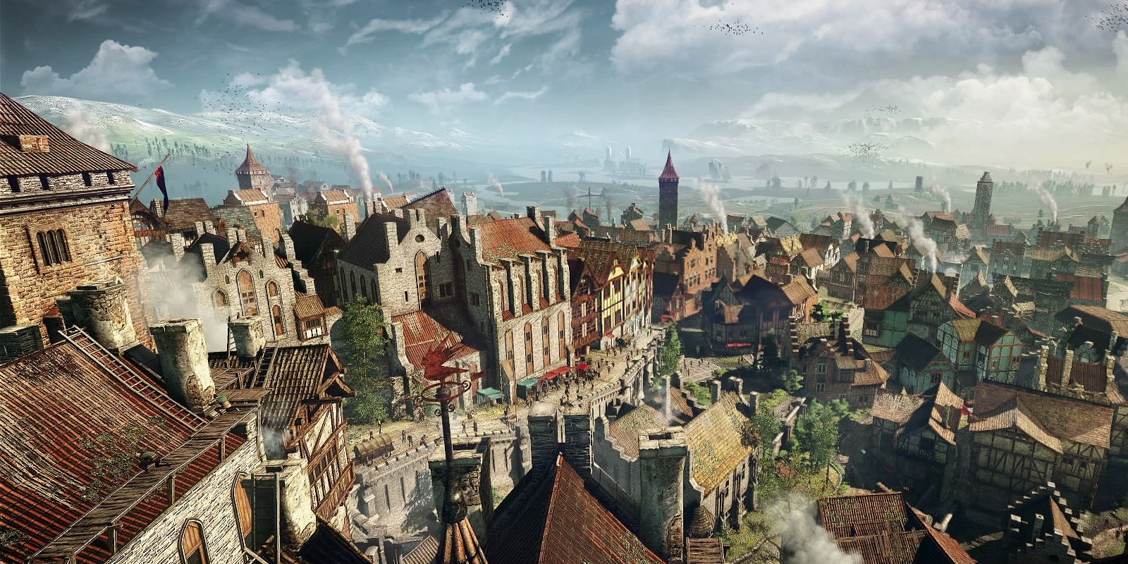 Novigrad in The Witcher 3