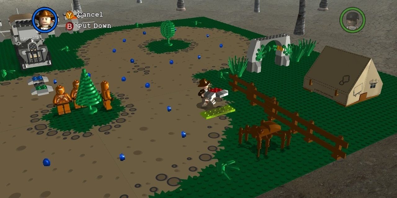 The hub in Lego Indiana Jones 2