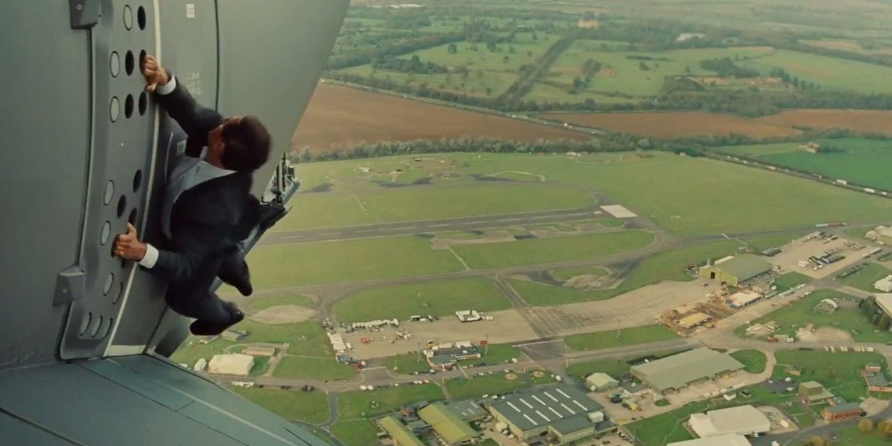 The opening scene of Mission Impossible Rogue Nation