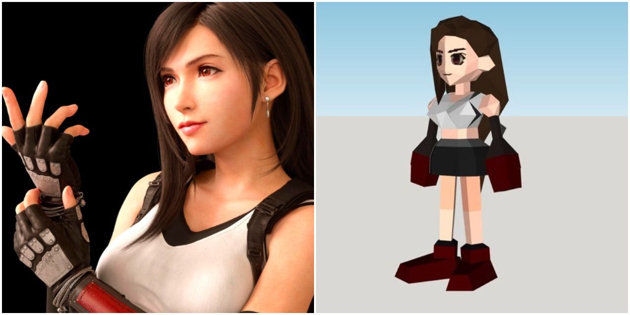 Final Fantasy 7 Tifa Lockhart Comparison