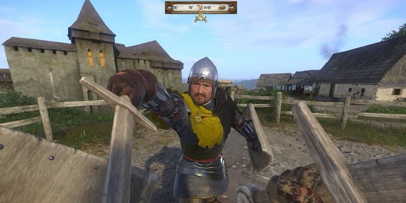 Henry trains in Kingdom Come: Deliverance