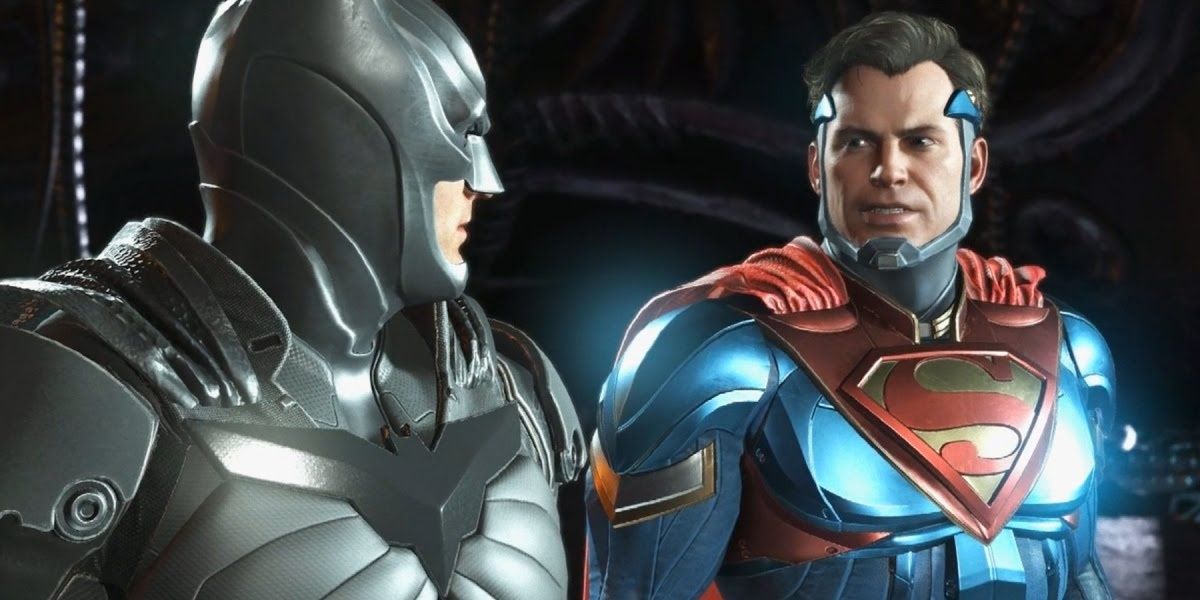 Batman and Superman in Injustice 2