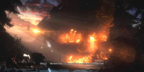 Until Dawn Cabin On Fire Ending