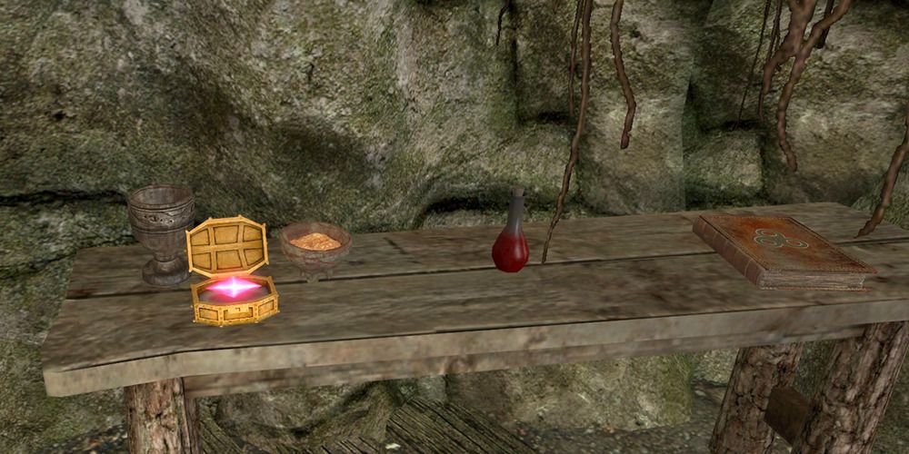 Unusual Gem in Stony Creek Cave in Skyrim