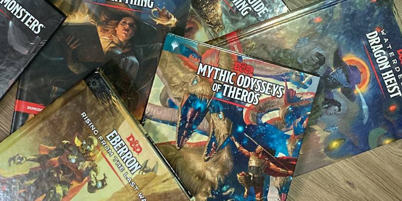 Various reference books - Dungeons and Dragons What To Do Before First Session