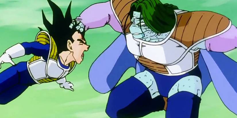 Vegeta vs Zarbon