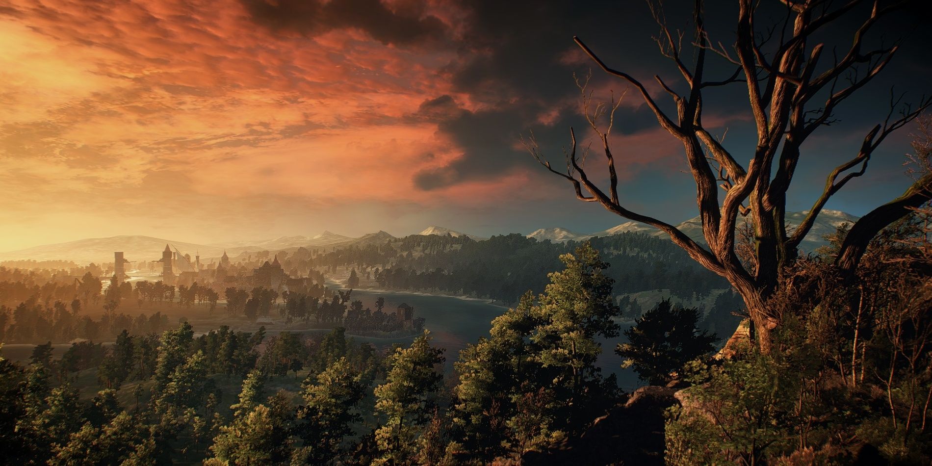 Velen at Sunset, Witcher 3