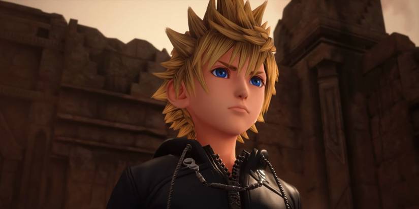 Video Game Mages Roxas Kingdom Hearts III