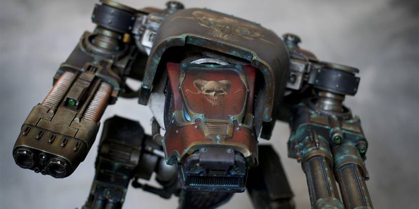 Warhound Titan model paint job by Richard Gray