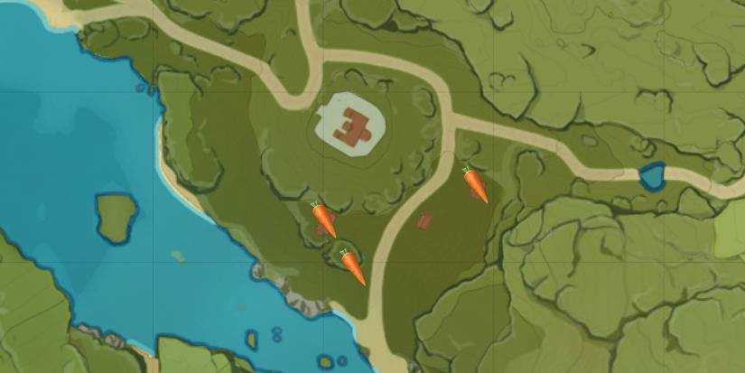 Finding Carrots in Genshin Impact