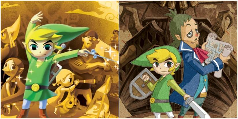Wind Waker Phantom Hourglass Link