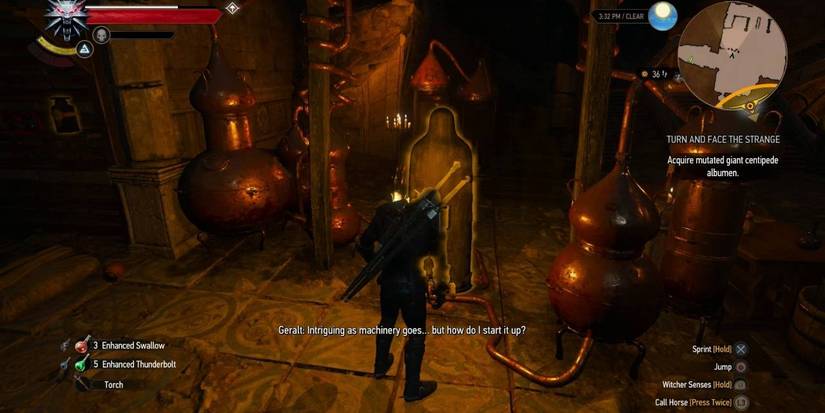 Witcher 3 Turn and Face the Strange