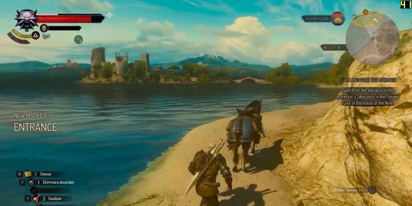 Witcher 3 Turn and Face the Strange