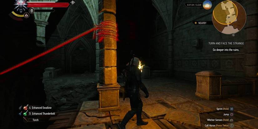 Witcher 3 Turn and Face the Strange