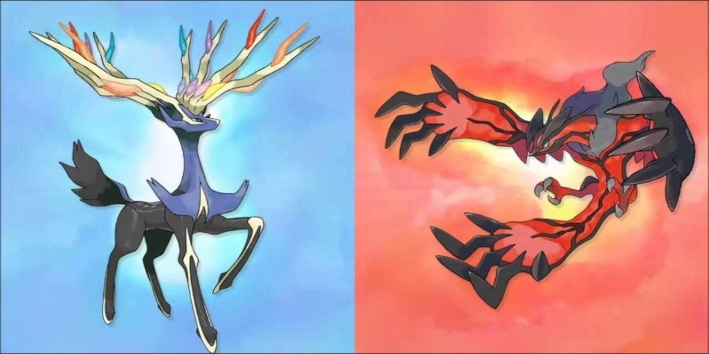 Gen 6 Legendary Pokémon Xerneas and Yveltal