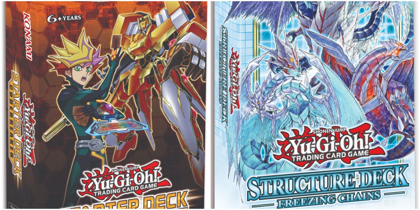 Starter and Structure Decks for Yu-Gi-Oh! the card game