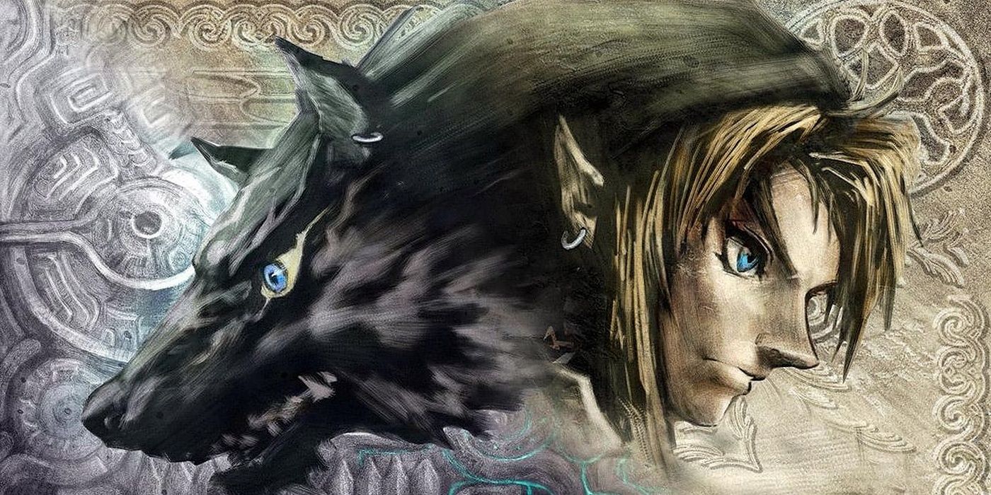 Twilight Princess Link and Wolf Link