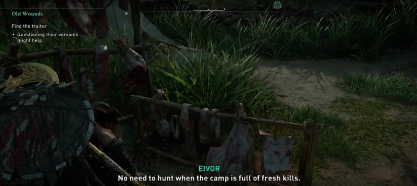meat rack in ac valhalla quest old wounds