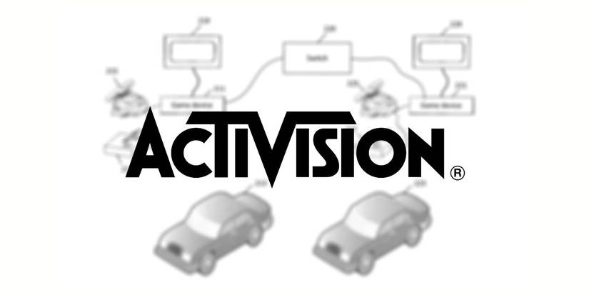 activision logo over drawing from patent