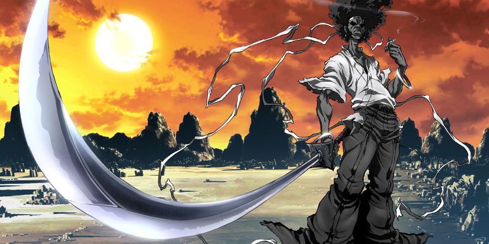 Download Samurai Anime Japan Cyberpunk Ronin Wallpaper | Wallpapers.com