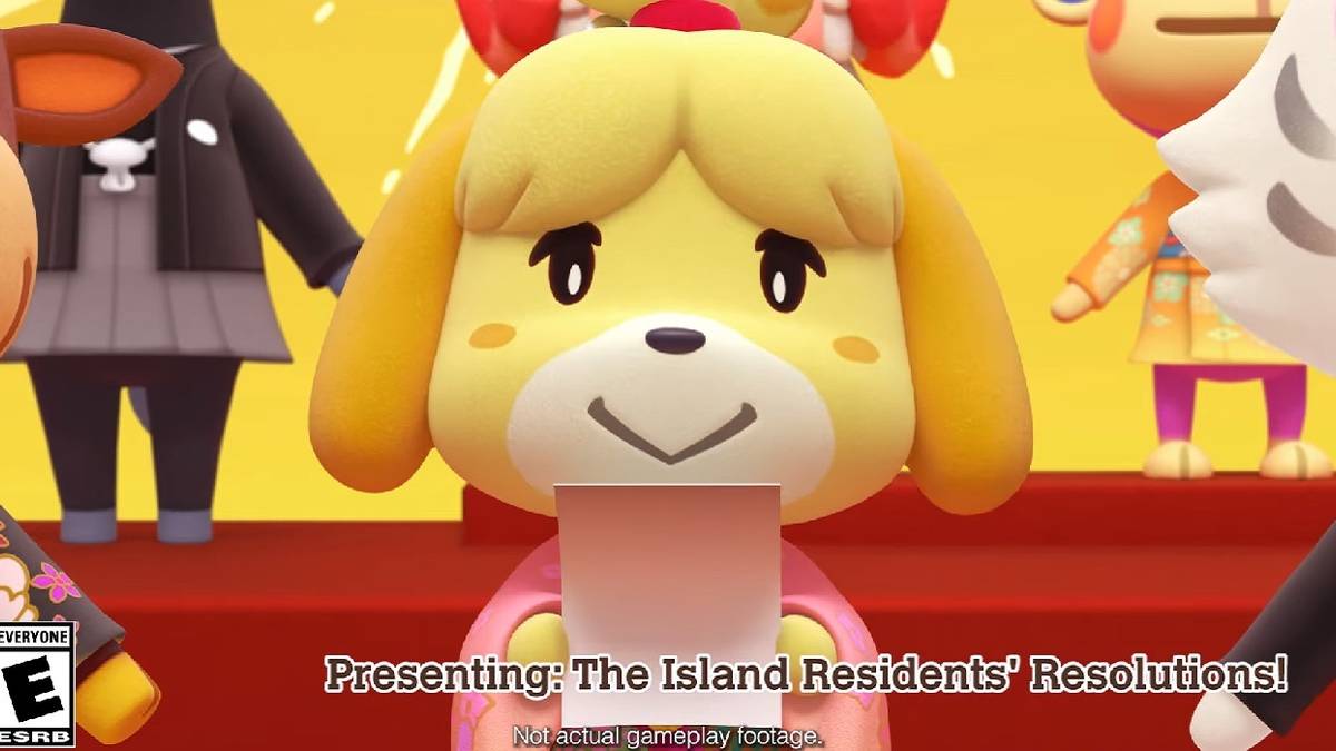 animal crossing new horizons new years resolutions