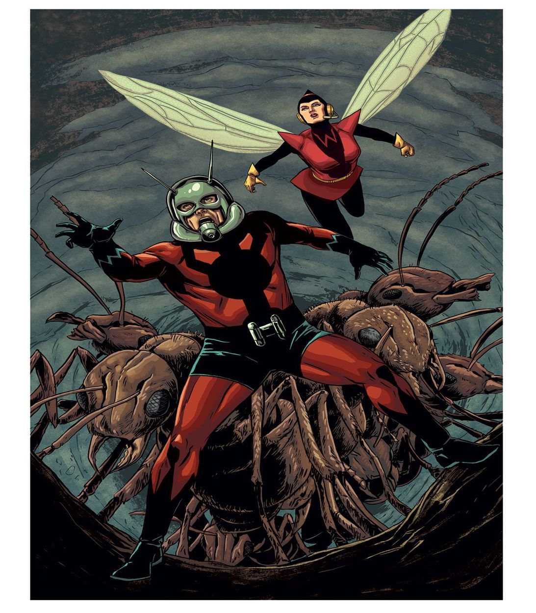 ant-man and the wasp vertical comic cover art