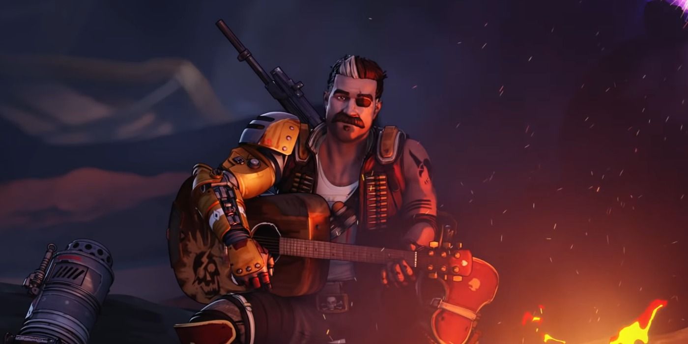 apex legends fuse sitting by fire