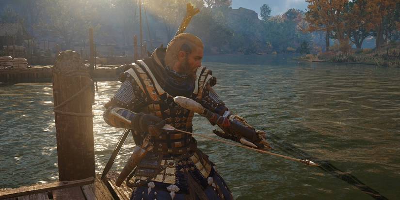 assassins creed valhalla bow fishing