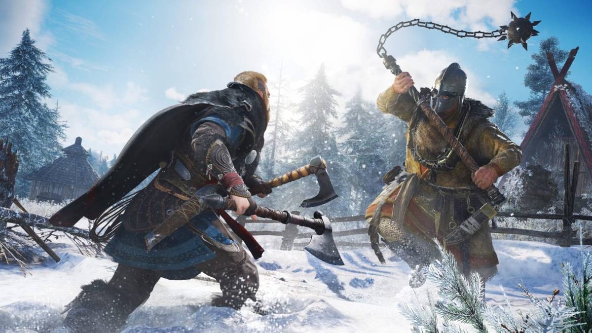 Assassin's Creed Valhalla Eivor Battle