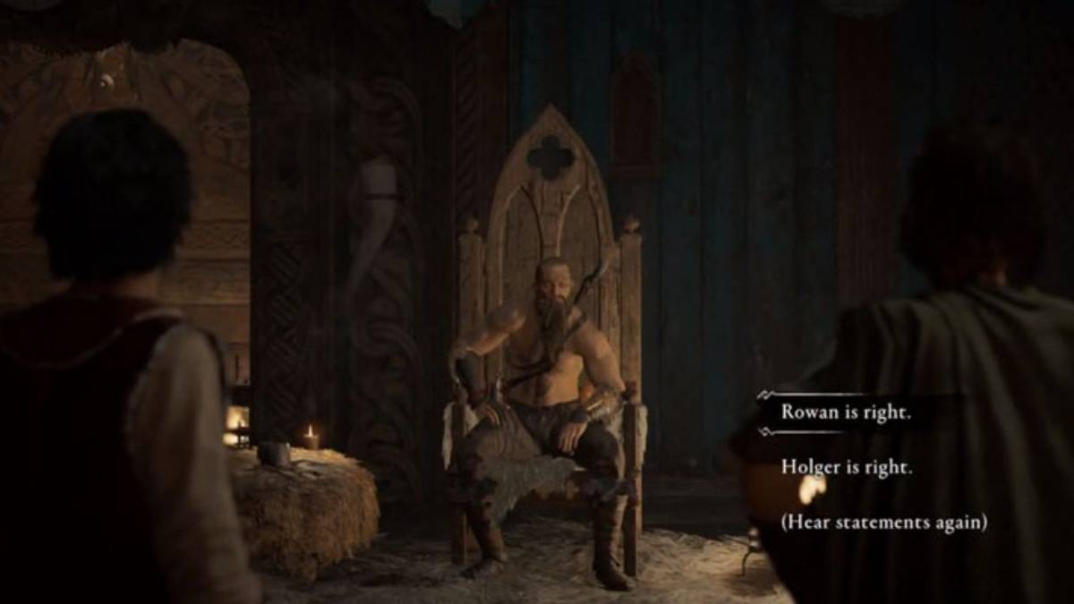 Rowan VS Holger who's in the right