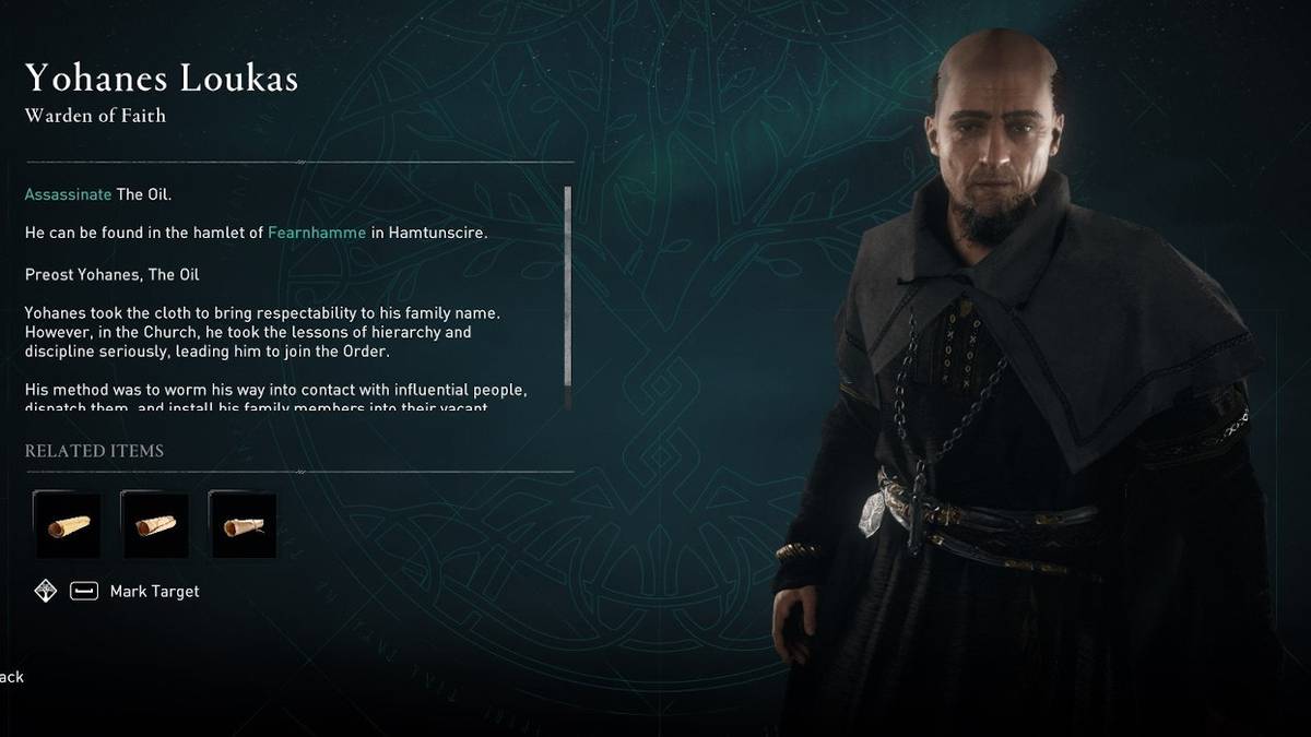 assassins creed valhalla the oil clues