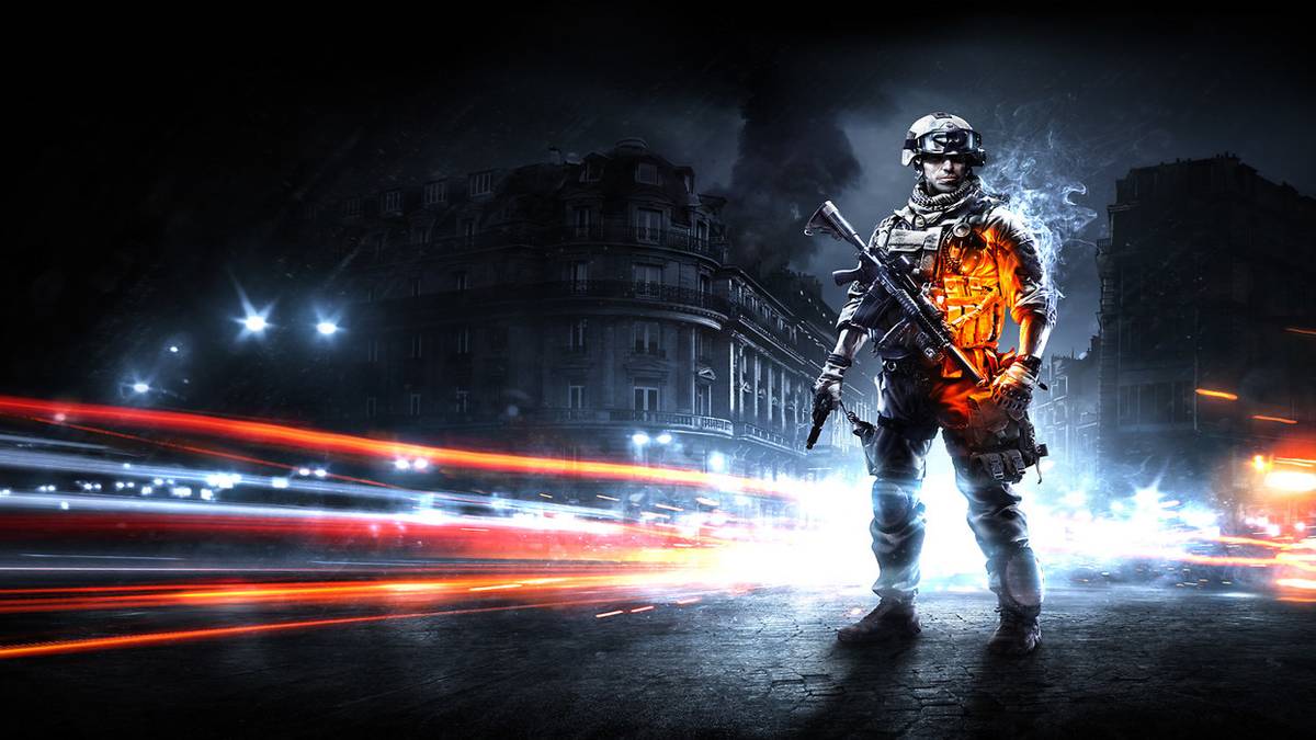 battlefield 3 pistol held art