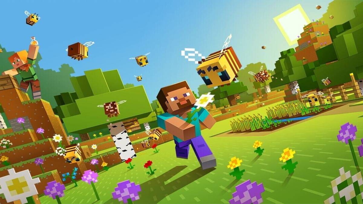 bees in minecraft